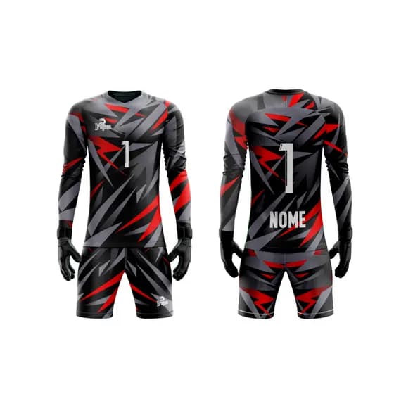 Camisa Camiseta Manga Longa Dragoon Fut Personalizada