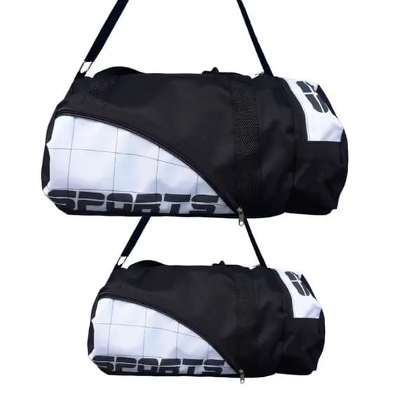 Kit com 2 Bolsas Grande e Pequena 8 cores Academia Esporte Treino Futebol