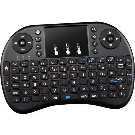 Mini Teclado Controle S/ Fio P/ Tv Smart Tv Box Pc Premium