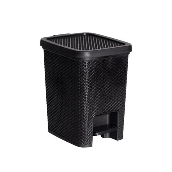 Lixeira Línea com Pedal 6L Preta
