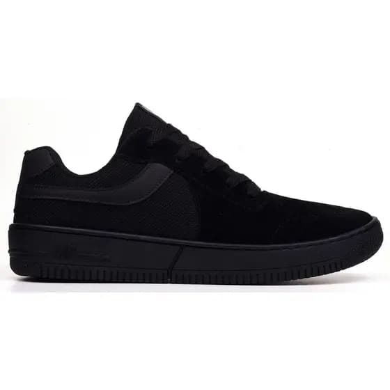 Tênis Masculino DK Skatista Adulto Preto de Camurça Skate Original Esportes caminhada Confortável