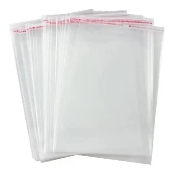 Saco Adesivado Transparente Direto da Fábrica As medidas Mais Vendidas Para Joias e Acessórios 10 mil uni Atacadista