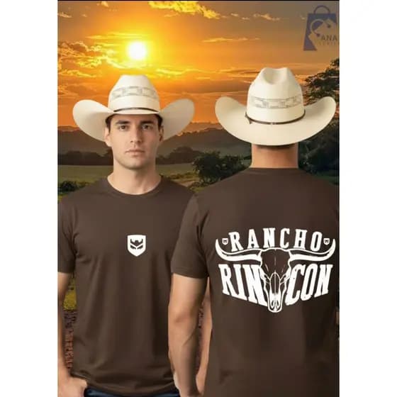 Camiseta Estilo Rincon Procedimento Da Tropinha Rodeio Agro Country Ram Lançamento Rancho Rincon