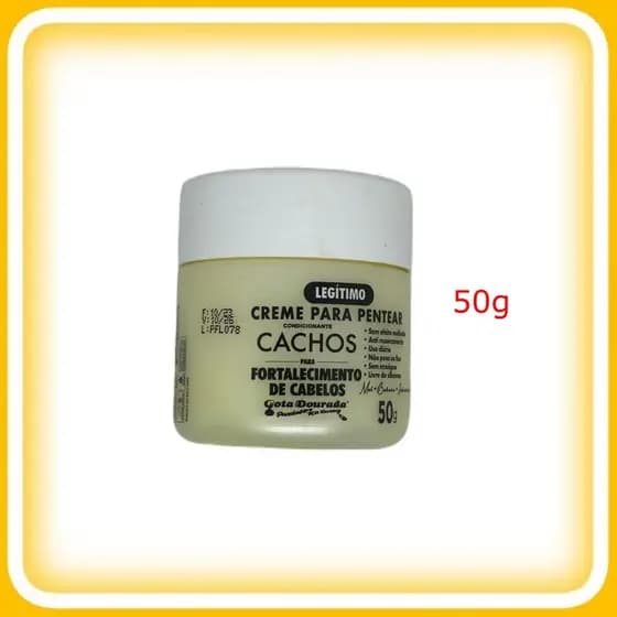 Creme de Pentear Cachos Fortalecimento Alho 50g