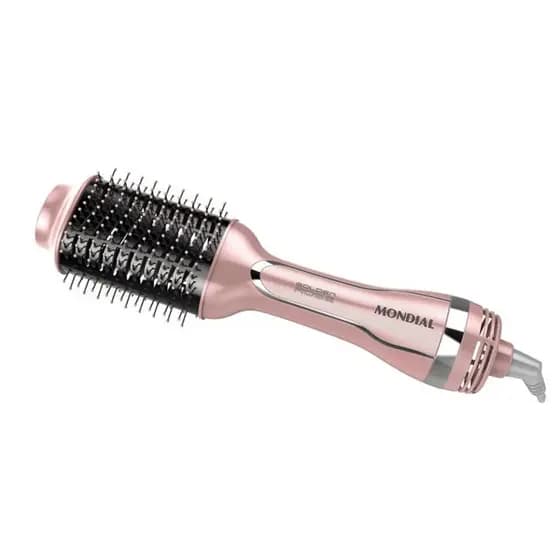 ESCOVA SECADORA E ALISADORA MONDIAL GOLDEN ROSE ES-02 1200W