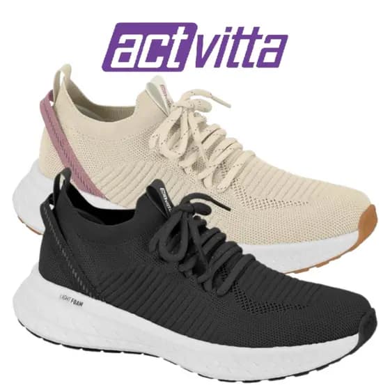 Tenis Actvitta Esportivo Original Feminino Conforto Caminhada Casual Lançamento Light Foam 4841.117