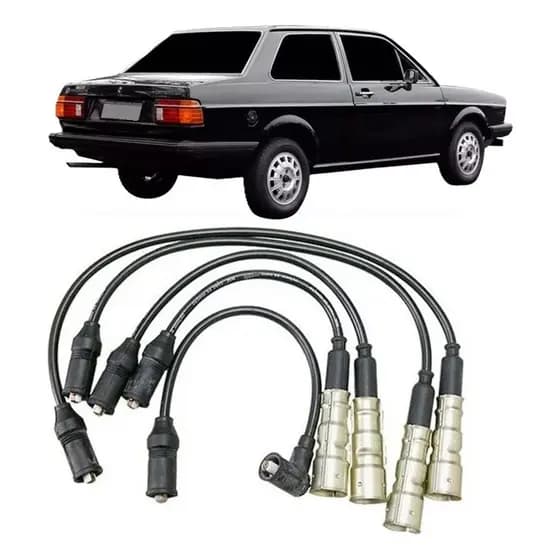Jogo Cabo Vela Ignição Vw Voyage 1.6 1.8 Ap 1984 1985 1986