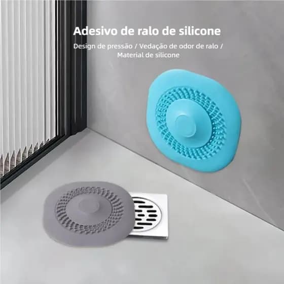 Filtro De Silicone Para Filtro De Pia / Ralo De Pia De Cozinha / Banheiro