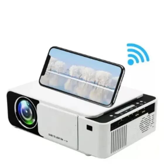 Projetor Wi Fi Datashow Retroprojetor Wifi Hdmi Vga Usb Sd