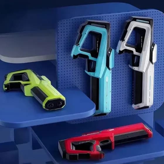 Brinquedo de água elétrica de alta pressão sucção automática bateria recarregável forte
