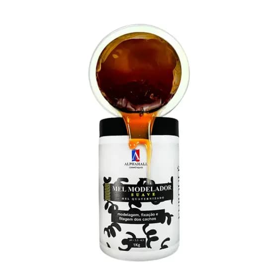Mel Cola Cabelos Cacheados Modelador Enroulé Definição Alphahall 1k