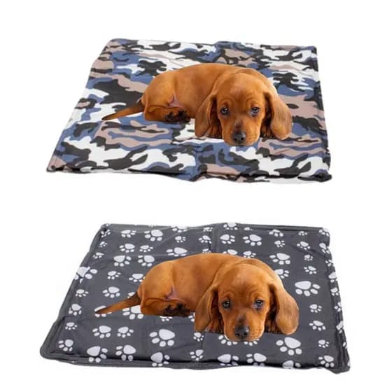 Kit 5 Tapete Pet 40x50CM Lavável Ideal para Caminha e Colchonete