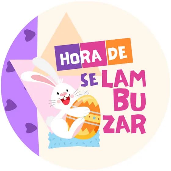 Kit Adesivos de Vinil 'Feliz Páscoa' À Prova D'Água para Ovos, Presentes e Lembrancinhas