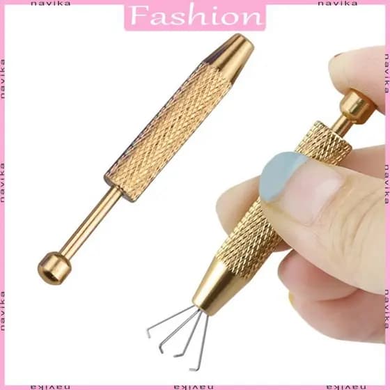 Ferramenta Captação E Extratores 4 Garras Piercing Aço Inoxidável