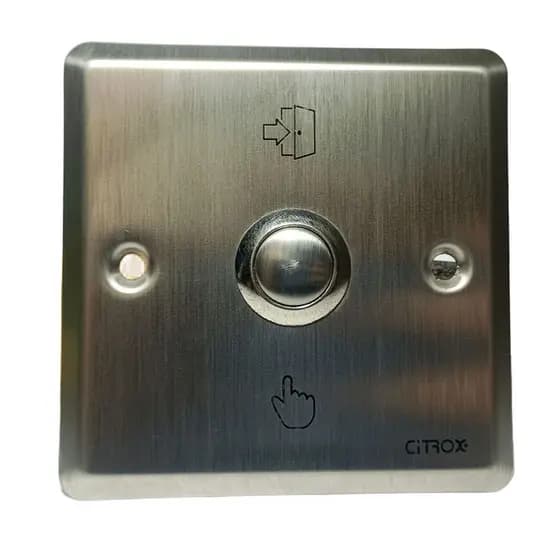 Botoeira Inox Embutir 8,5x8,5x3,0 na Alta Resistencia de Clicks