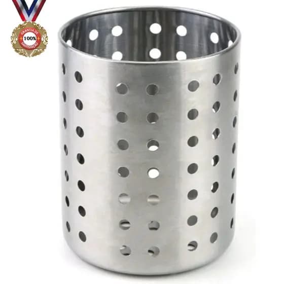 Escorredor De Talheres Talher Redondo Aço Inox 12.5x9.2