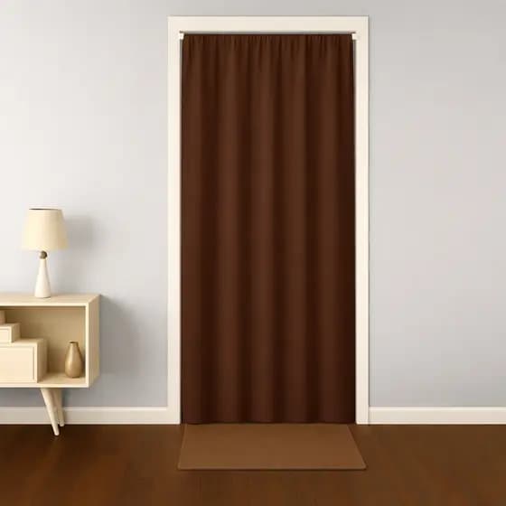 Cortina Porta PVC Sem Ilhos 0,90m x 2,05m | Porta Sala Cozinha Quarto Corredor Vidro e Balcão Prática