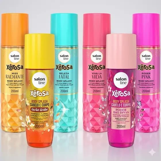 Body splash Salon Line 200ml - Cabelo e corpo