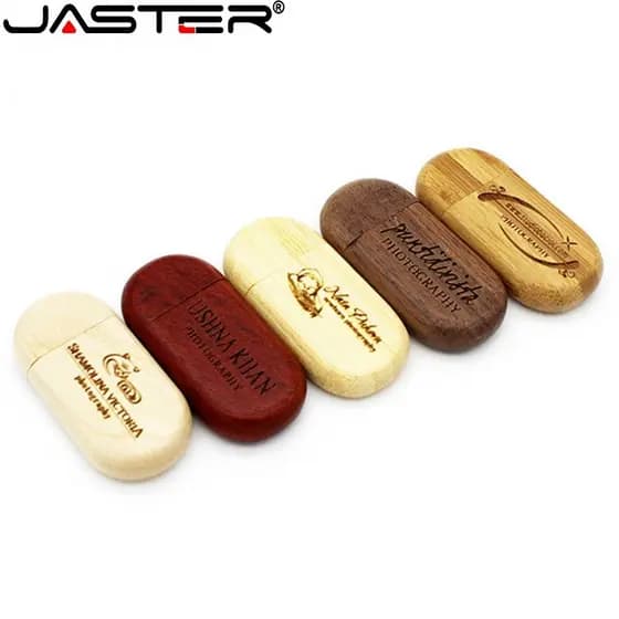 JASTER Art (Logotipo Personalizado Gratuito) USB 2.0 Flash Drive 128 Mb Fotografia Studio Pen 512 Gravação A Laser Flash