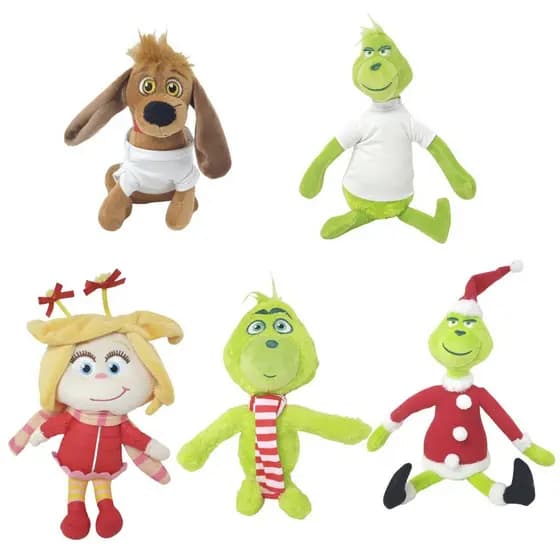 Grinch Boneca De Pelúcia Macia Brinquedos Presentes De Aniversário Para O Natal Ano Novo Meninas Meninos