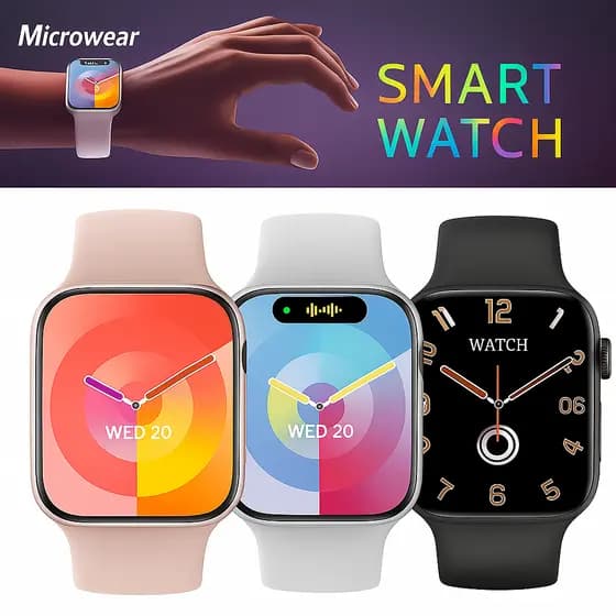 Smartwatch W29S Serie 9 Ilha Dinamica NFC Chat GPT GPS 2GB foto musica Micro OS 10 47mm Original