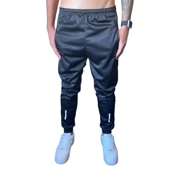 Kit 04 Calças Básicas Masculinas Lisa Sem Logo