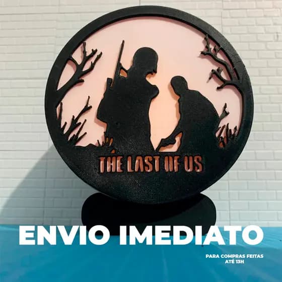 Luminária Abajur The Last Of Us
