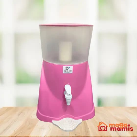 Bebedouro para Agua Filtro de Agua com Base de Barro Filtro Rosa