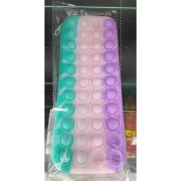 Estojo Escolar Silicone Anti Stress.