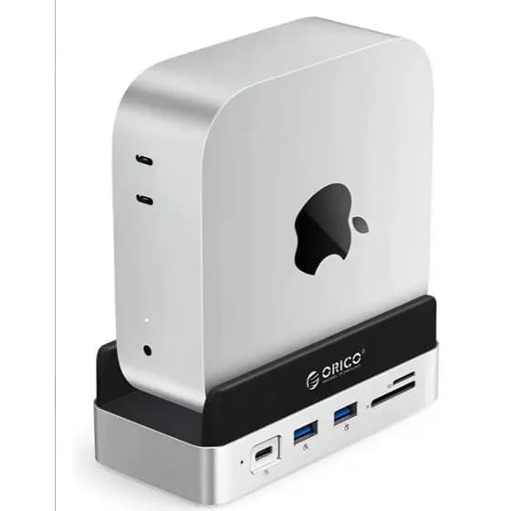Mini Dock Stand 10 Em 1 Para Mac Mini M4/m4 Pro Com Ssd M.2 Orico
