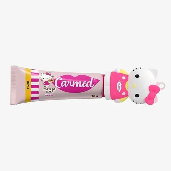 Carmed Hello Kitty Torta de Maçã Hidratante Labial