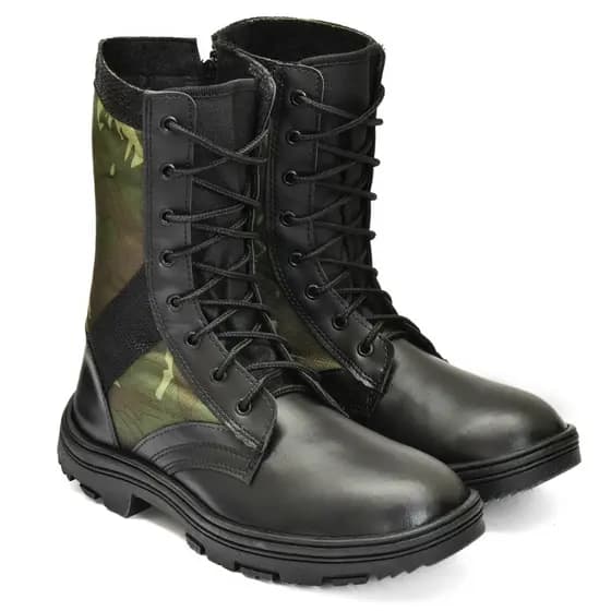 Bota Masculina Oferta Imperdivel Tratorada Camuflada