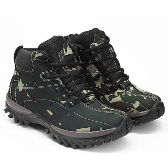 Bota Masculina Camuflada Dia a Dia Oferta