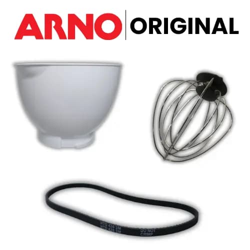 Kit Original Arno Tigela + Batedor + Correia Planetária