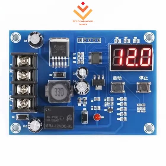 XH-M603 Módulo De Controle De Carregamento 12-24V Armazenamento Placa De Proteção Do Interruptor Carregador De Bateria De Lítio Com Display LED
