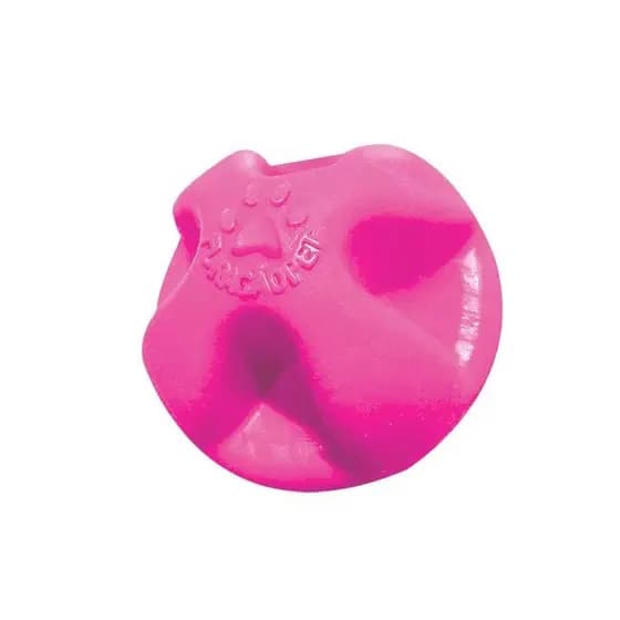 Bola Bolinha Maciça Super Ball Cor Rosa 45 Mm Furacão Pet