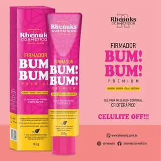 Creme Firmador Empina BUMBUM e Aumenta - Rhenuks - Resultado Bumbum Firme e Sem Flacidez