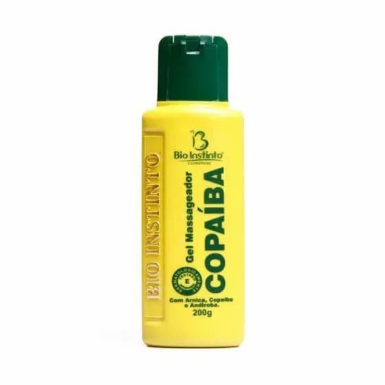 Gel Massageador Copaíba 200g Bio Instinto (Alivia a Sensação de Cansaço)