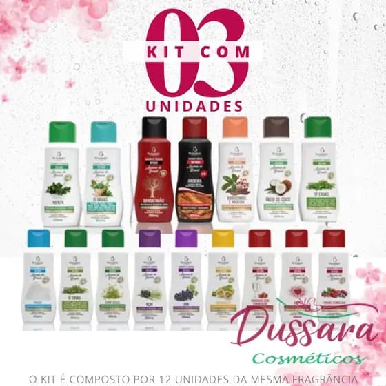 kit com 3 Sabonete Líquido Íntimo Bio Instinto - 200 mL