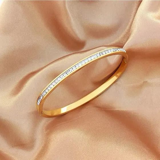 Pulseira Bracelete Feminino De luxo Aço Cirúrgico 316L✨💎
