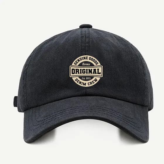 Bone baseball Masculino Bege Preto Branco Original Bronx denim