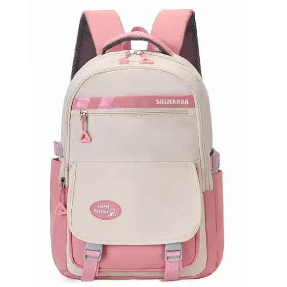 Mochila coreana de grande capacidade mochila escolar impermeável unissex