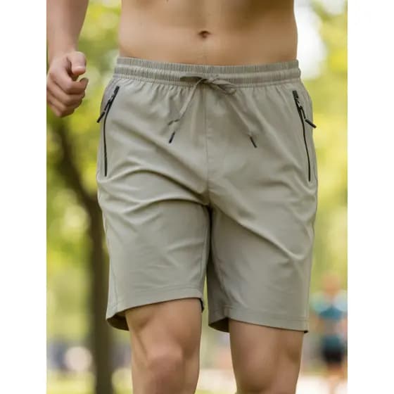 Bermuda Masculina Tactel Casual e Leve