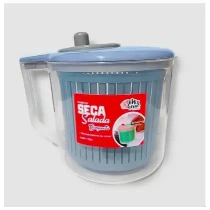 CENTRÍFUGA COMPACTA SECA SALADA 2,5 LITROS MANUAL COR AZUL
