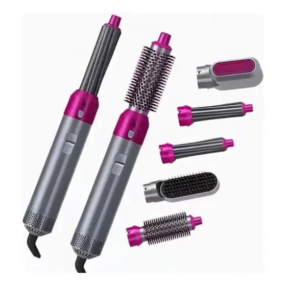 ESCOVA SECADOR MODELADOR DE CABELO 5 EM 1- 110V