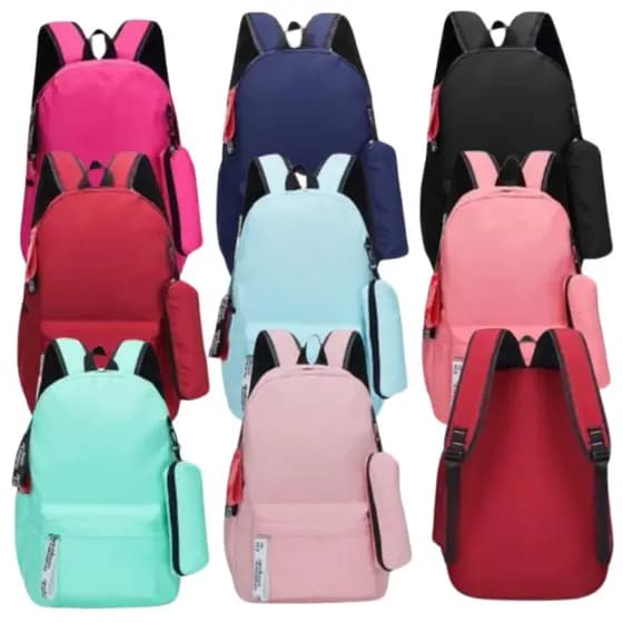 Mochila Feminina: Linda e Espaçosa, com Estojo