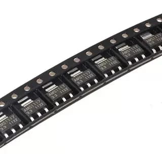 Kit 10x AMS1117 Regulador de Tensão 1A – 1.2V, 1.5V, 1.8V, 2.5V, 3.3V, 5.0V, ADJ | Atacado