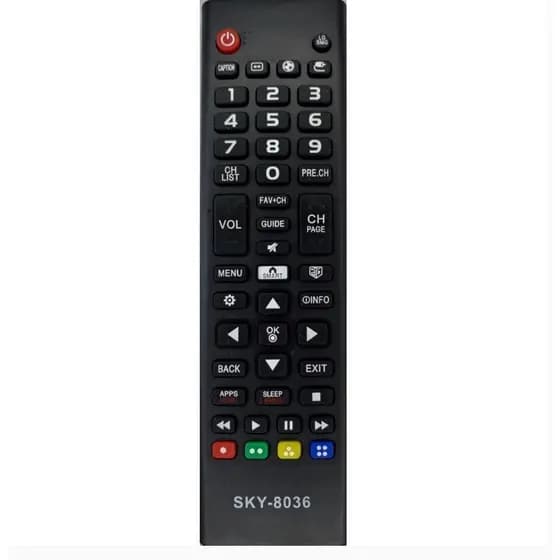 Controle Remoto TV L G/ SAMSUNG 8036