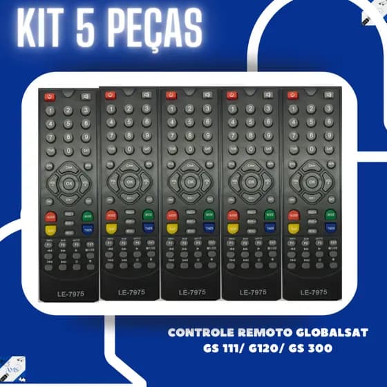 Controle Remoto Global SKY-7975 Sat GS 111/ GS 120/ GS 120 PLUS