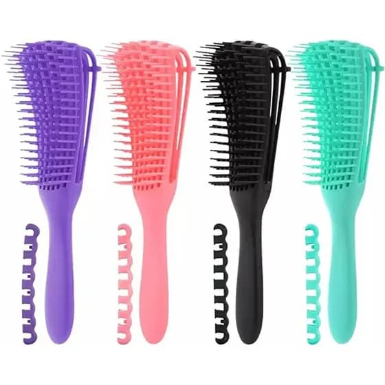 Escova de cabelo polvo desembaraçadora linha tradicional